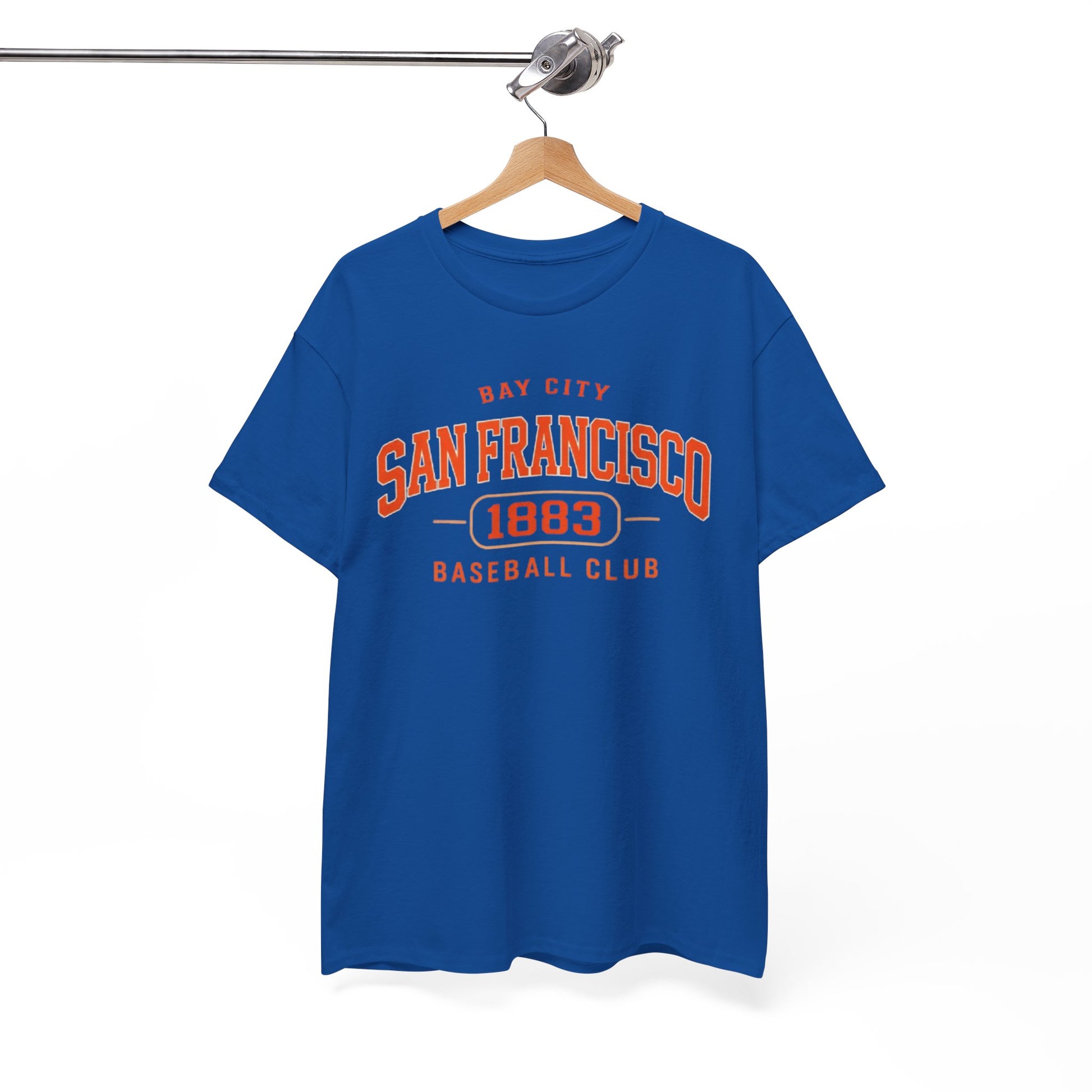 White Smoke San Francisco Bay City Baseball 1883 T Shirt – Vintage Athletic Streetwear Tee