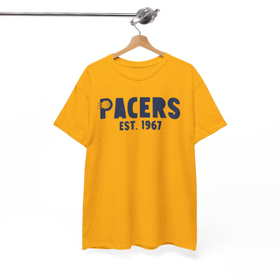 White Smoke Pacers Est. 1967 Vintage Basketball T-Shirt