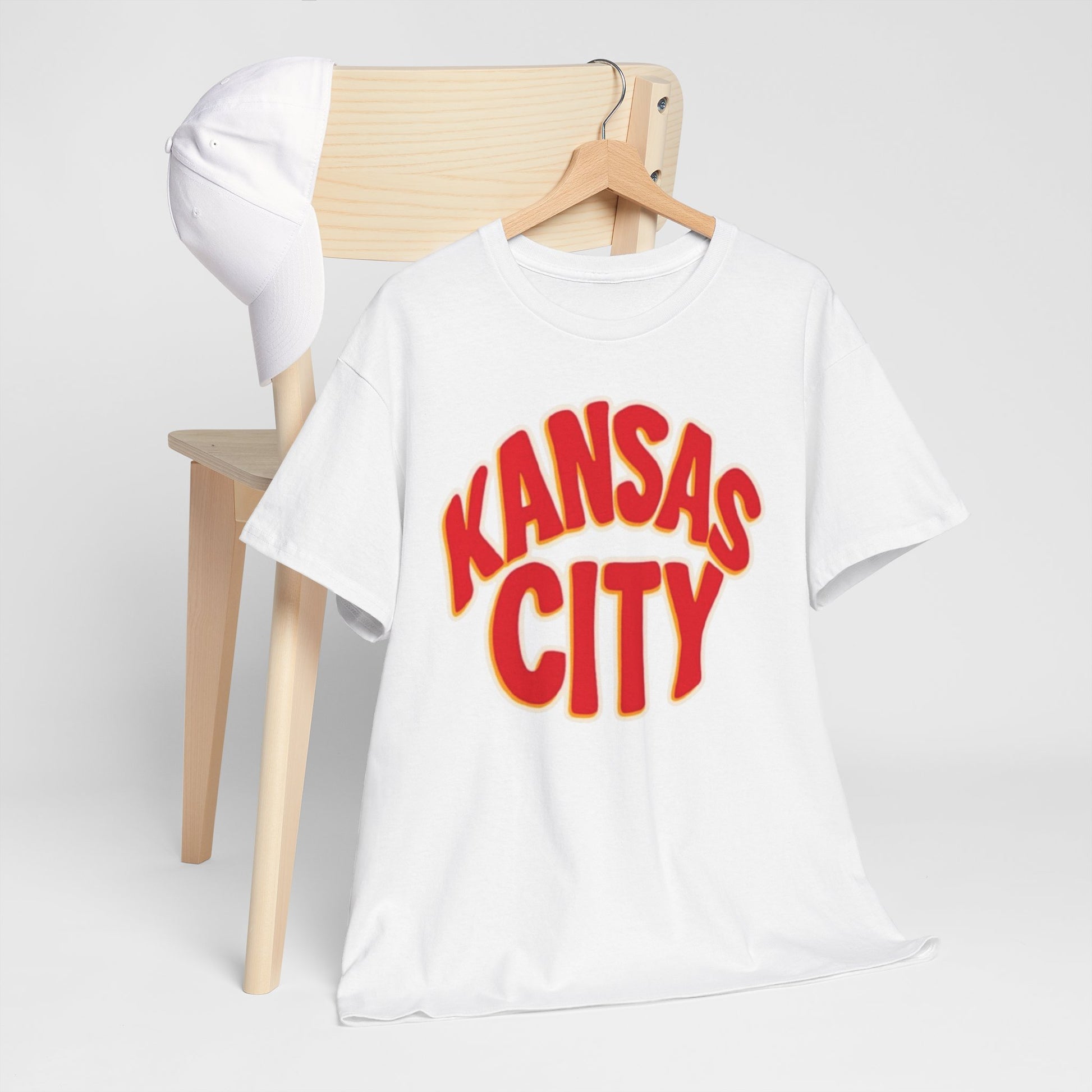 Lavender Kansas City Retro Tee — Vintage City Graphic T-Shirt