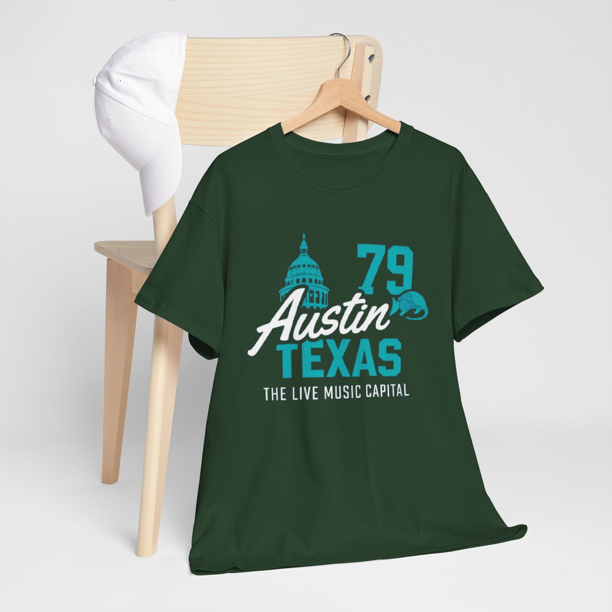 Lavender Austin Texas Live Music Capital Graphic T-Shirt – Vintage City Streetwear Tee