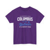 White Smoke Columbus Ohio Majestic Tee — "It's a Buckeye Thing" City  T-Shirt