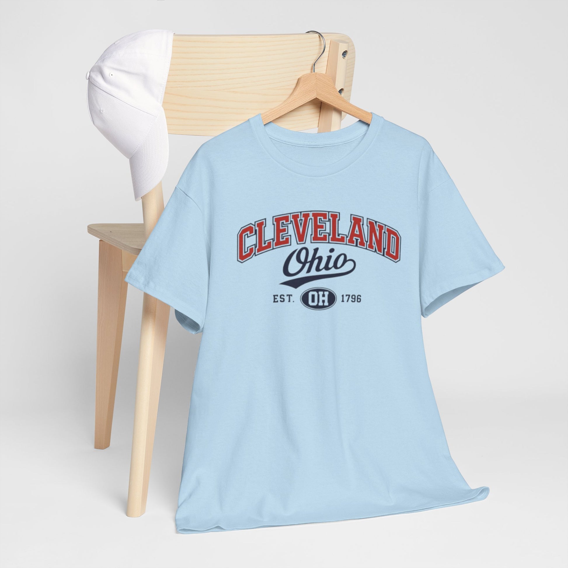 Cleveland Ohio Vintage Athletic T-Shirt — Retro City  Tee streetwear fashion product image 9