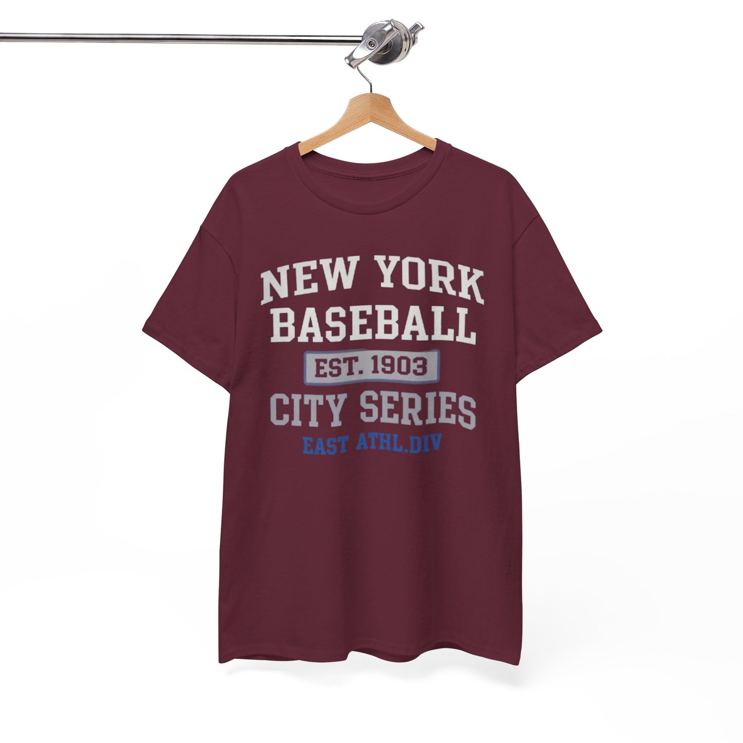 New York Baseball City Series Tee – EST. 1903 Vintage Athletic T‑Shirt