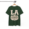 White Smoke Los Angeles Drive and Dream T-Shirt – Oversized West Coast Streetwear City Tee
