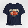 Dark Slate Gray Nashville Music City Tee — Vintage Retro Music Tour T‑Shirt