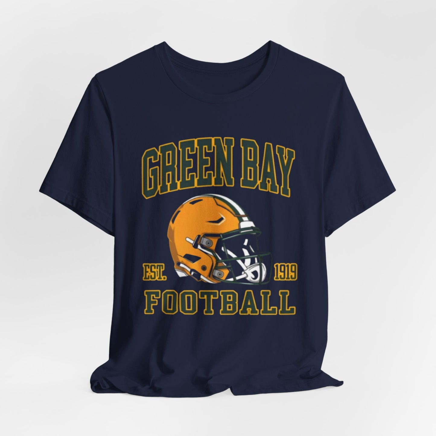 Green Bay Football Vintage Helmet Tee