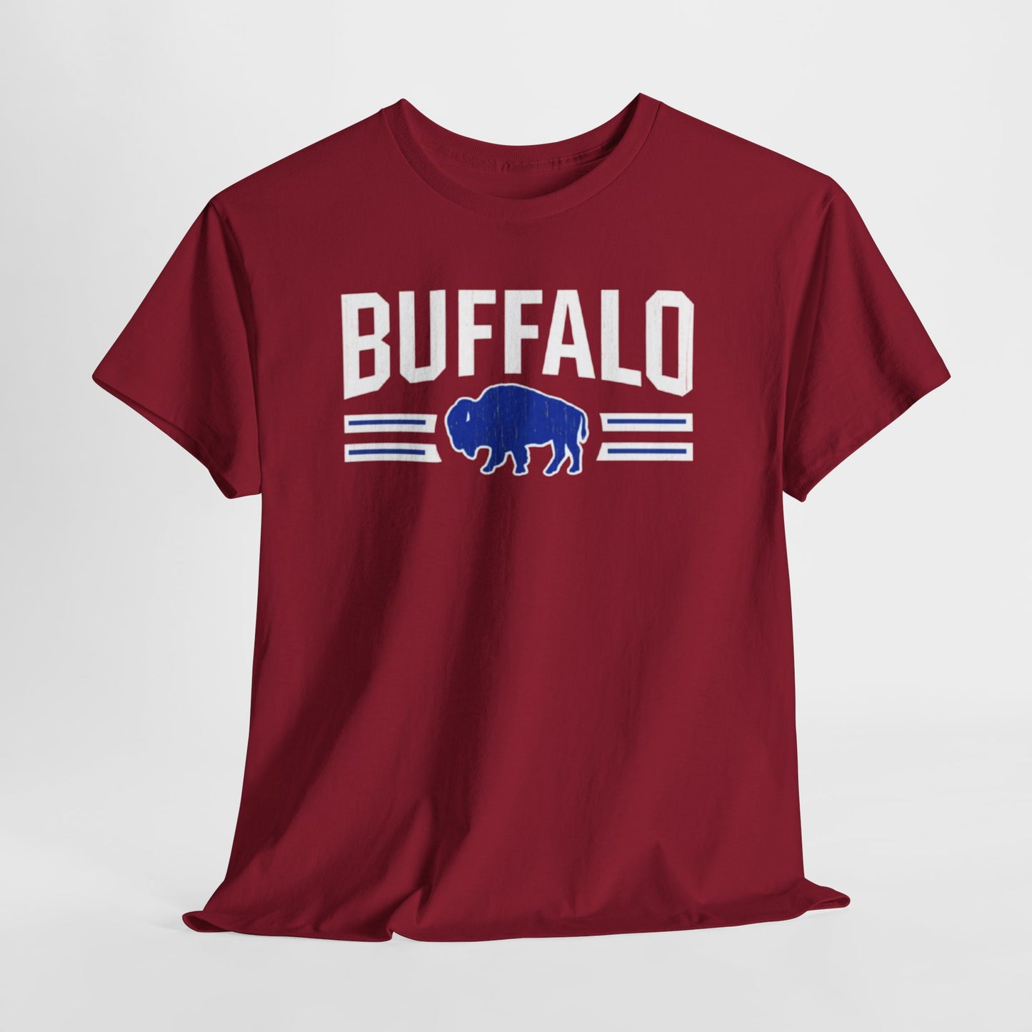 Brown Buffalo Retro Football Tee — Hometown Team Spirit Shirt