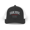San Jose California Trucker Cap – Bay Area Snapback Hat