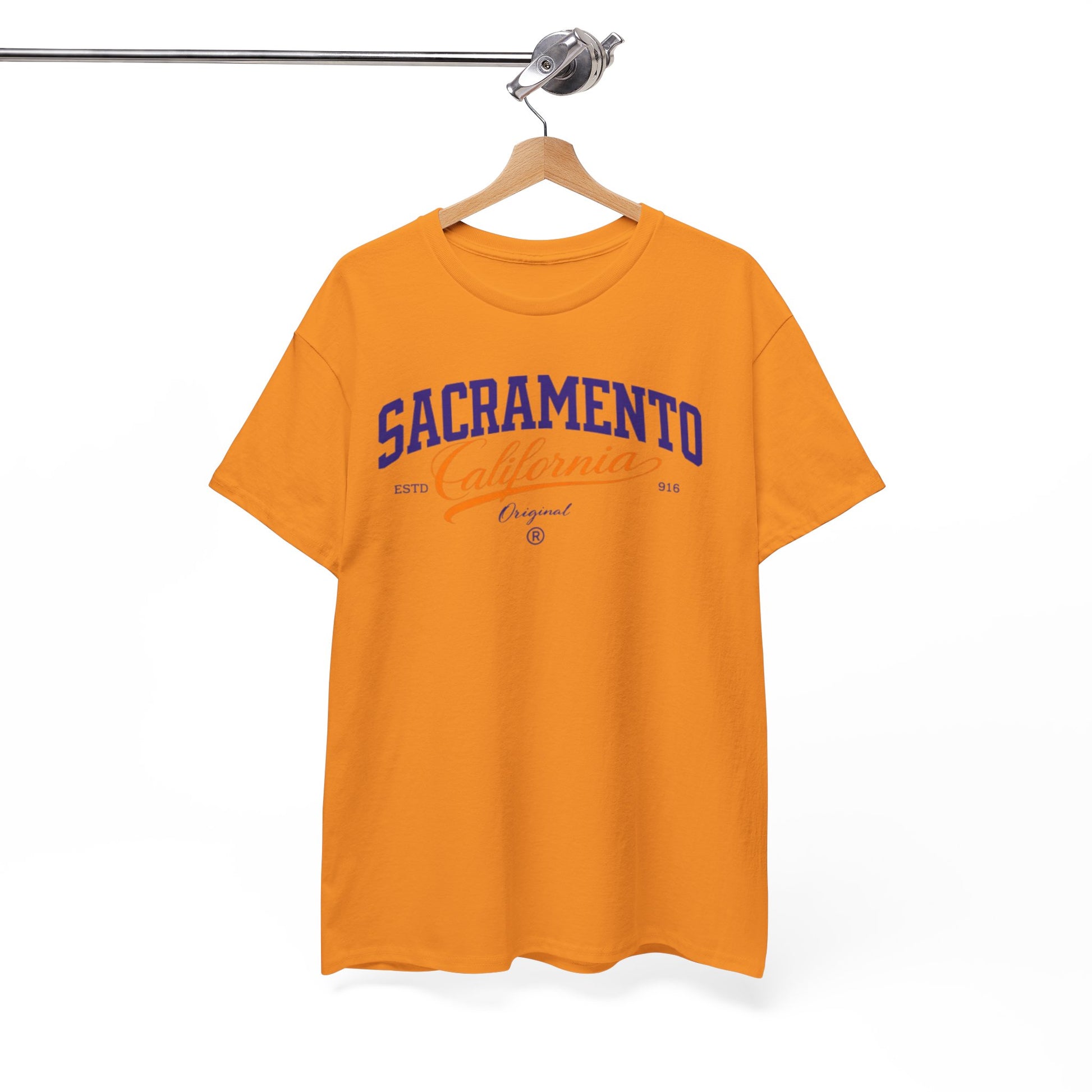 White Smoke Sacramento California Vintage Script T-Shirt — Retro City Tee