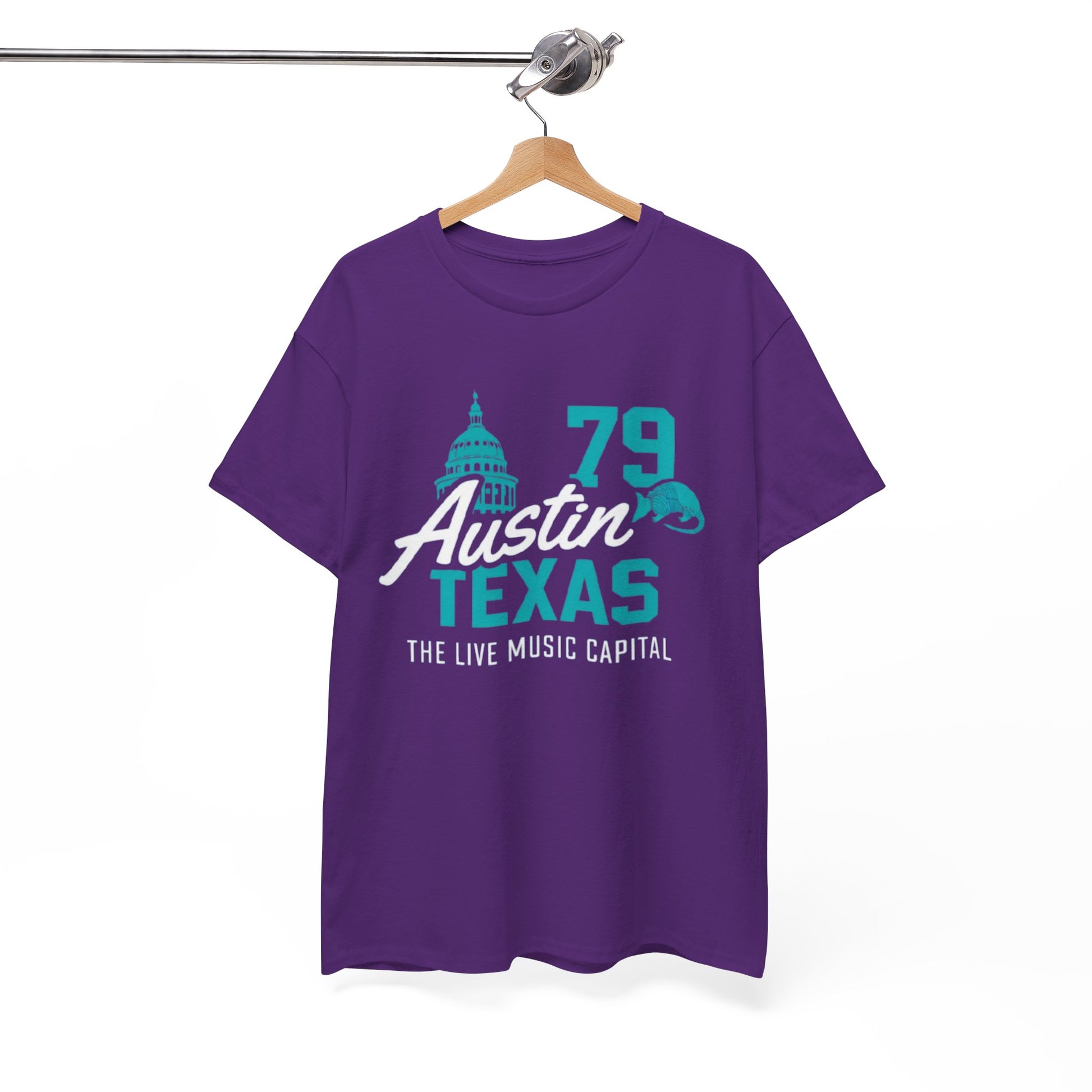 White Smoke Austin Texas Live Music Capital Graphic T-Shirt – Vintage City Streetwear Tee
