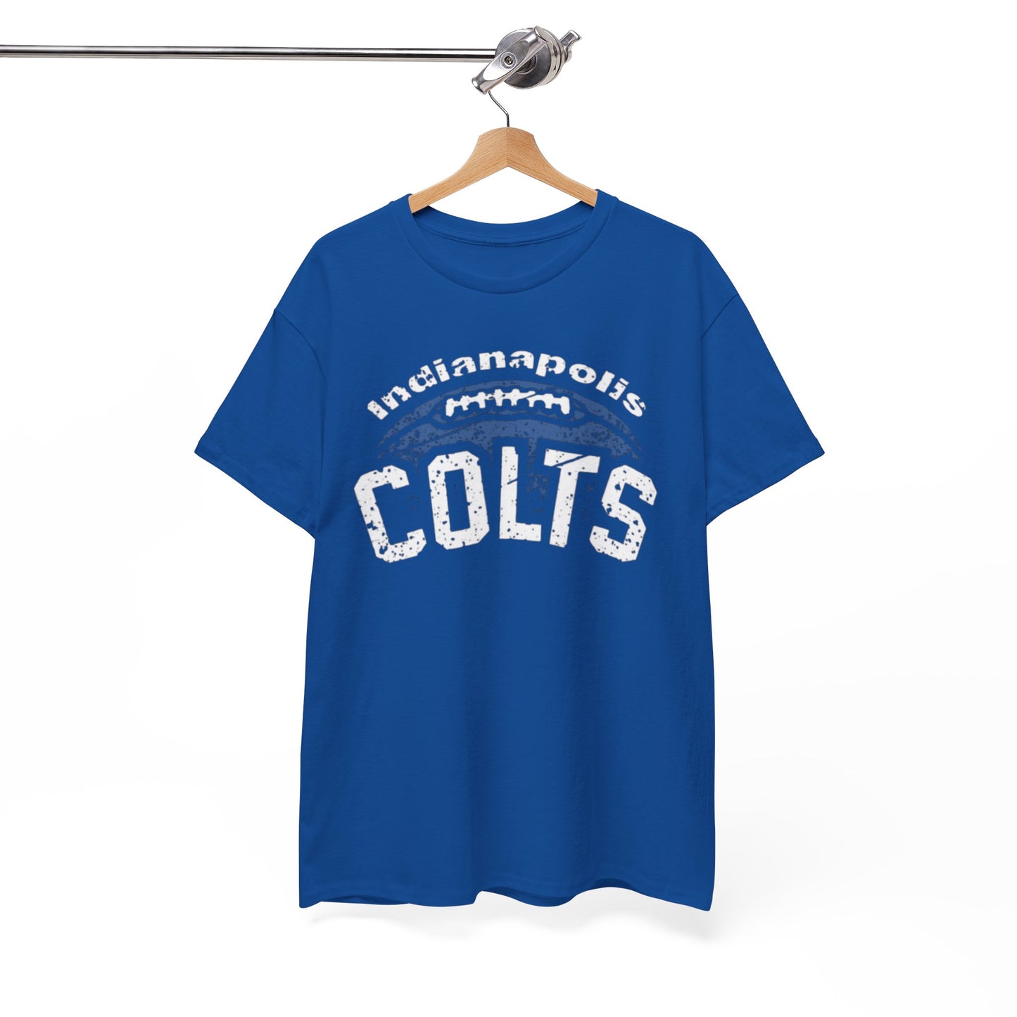 White Smoke Indianapolis Colts Vintage Football Tee