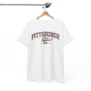 Pittsburgh PA Vintage Collegiate T‑Shirt Urban graphic tee aesthetics – lightweight game day shirt, lightweight game day shirt, image 1.0
