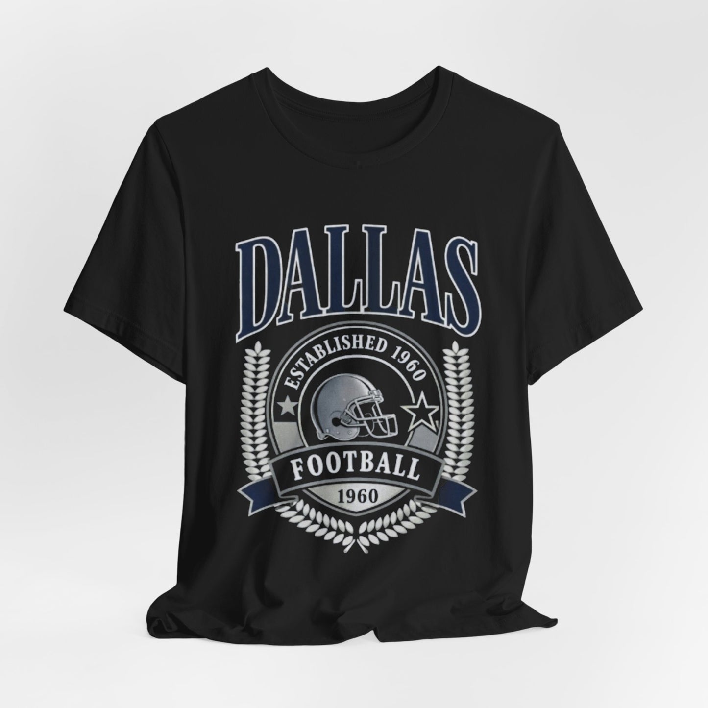 Dallas Football Vintage Helmet Tee — Established 1960 Retro Sports T-Shirt