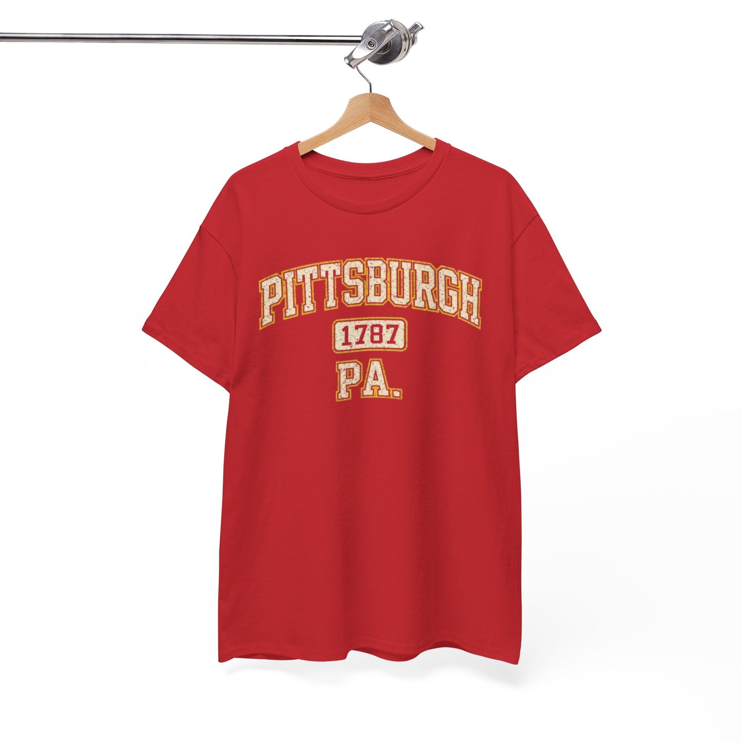 Pittsburgh 1787 PA T‑Shirt Vintage college-style lettering
