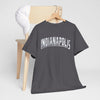 Dim Gray Indianapolis Colts Vintage Graphic Tee — City Casual T‑Shirt