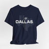 Dallas Football Tee – Vintage Gridiron Fan Shirt – game day outfit, game day outfit, image 1.0