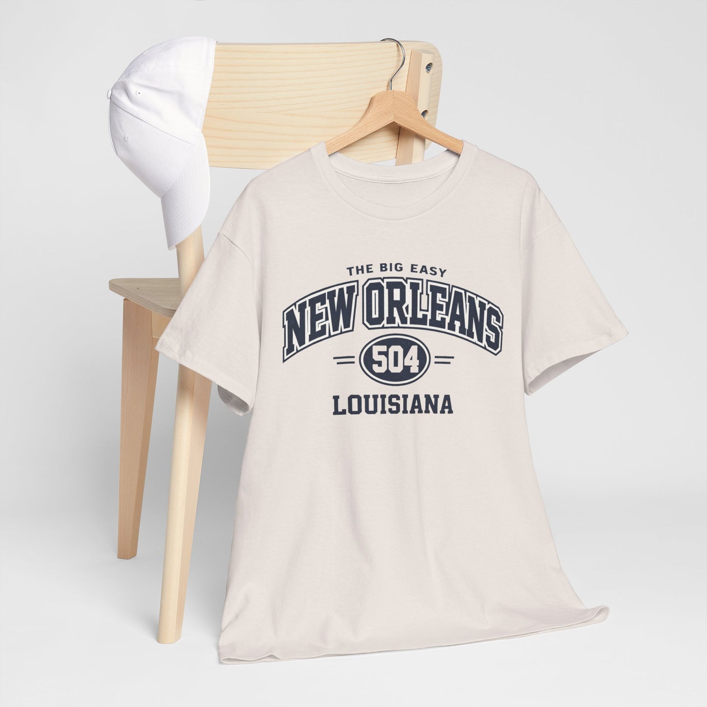 New Orleans 504 Louisiana Tee — The Big Easy City  T-Shirt