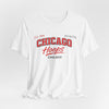 Lavender Chicago Hoops Tee – Vintage Chicago Basketball Shirt