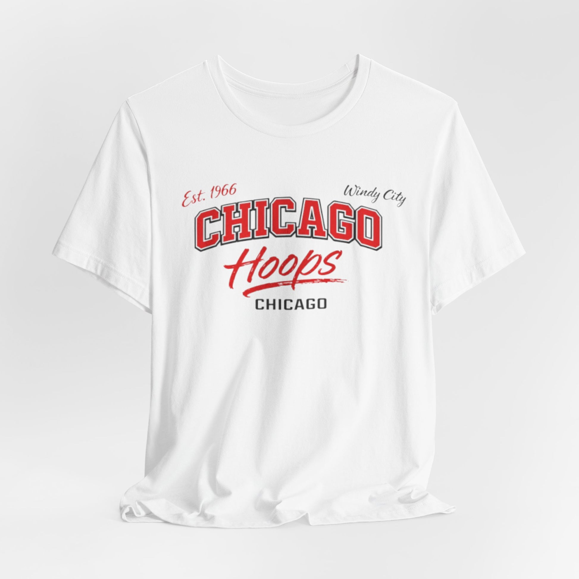 Lavender Chicago Hoops Tee – Vintage Chicago Basketball Shirt