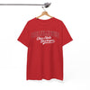 White Smoke Columbus Ohio Varsity T-Shirt – Retro College Style Streetwear Tee