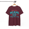 White Smoke Miami 305 Athletic Club T-Shirt — Magic City Vintage Sport Tee