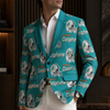 Miami football blazer aqua game day jacket