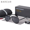 White Smoke BARCUR Polarized Mens Sunglasses Pilot Sun Glasses for Men accessories Driving Fishing Hiking Eyewear Oculos Gafas De Sol