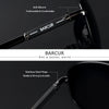 Dark Slate Gray BARCUR Polarized Mens Sunglasses Pilot Sun Glasses for Men accessories Driving Fishing Hiking Eyewear Oculos Gafas De Sol