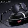 Black BARCUR Polarized Mens Sunglasses Pilot Sun Glasses for Men accessories Driving Fishing Hiking Eyewear Oculos Gafas De Sol