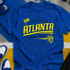 Atlanta City Retro Script Graphic T‑Shirt