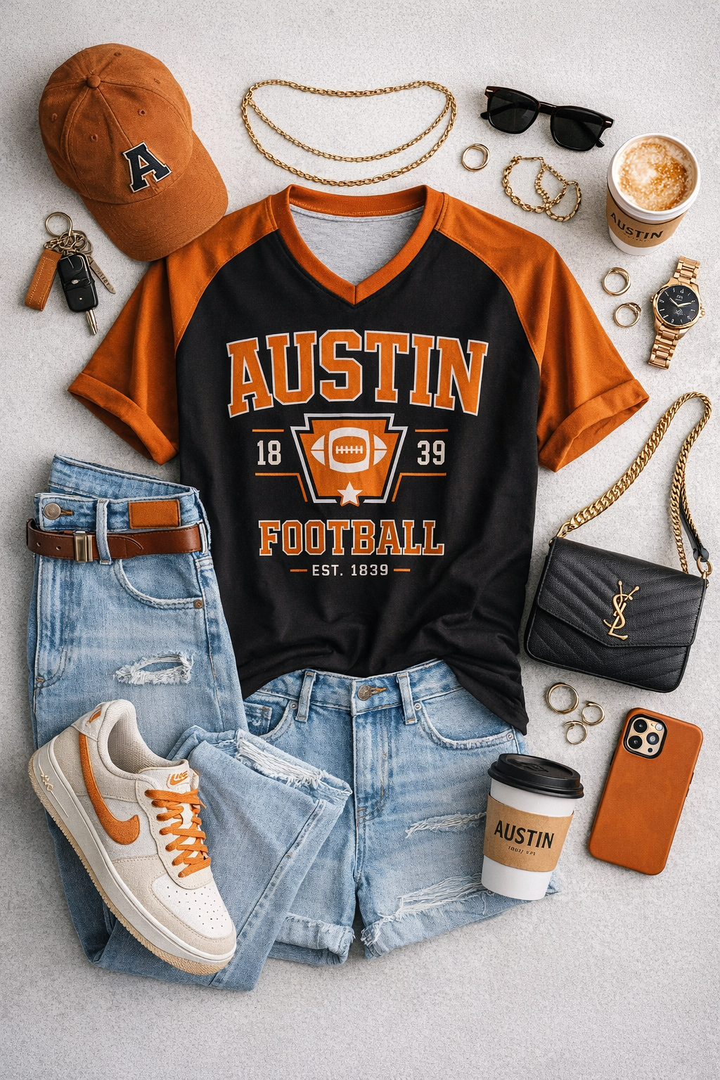 Austin Football T-Shirt – Texas