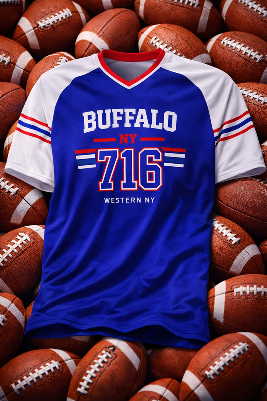 Buffalo 716 football fans gift Style T-Shirt – New York Athletic Streetwear Jersey for Men and Women