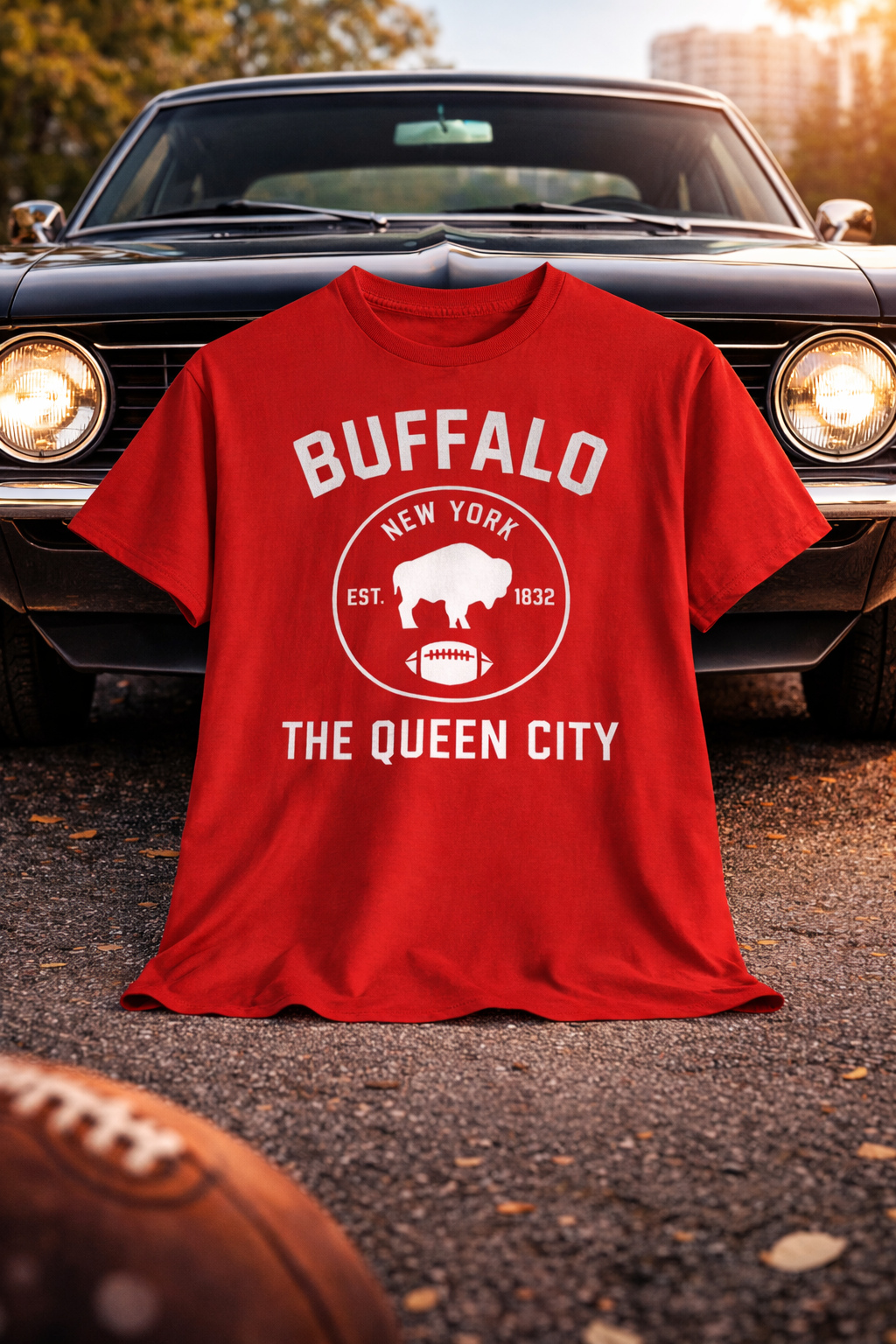 Buffalo Football 'The Queen City' T-Shirt