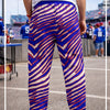 Dark Gray Buffalo Zebra Football Men’s Sweatpants With Waistband – Game Day Comfort Streetwear