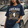 Black Chicago Athletics Society T‑Shirt — Midwest ESTD 1982 Vintage Sports Tee