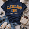 Cleveland varsity Tee – fan gear, football shirt, image 1.0
