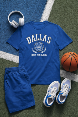 Dallas Hook 'Em Horns T-Shirt — Vintage