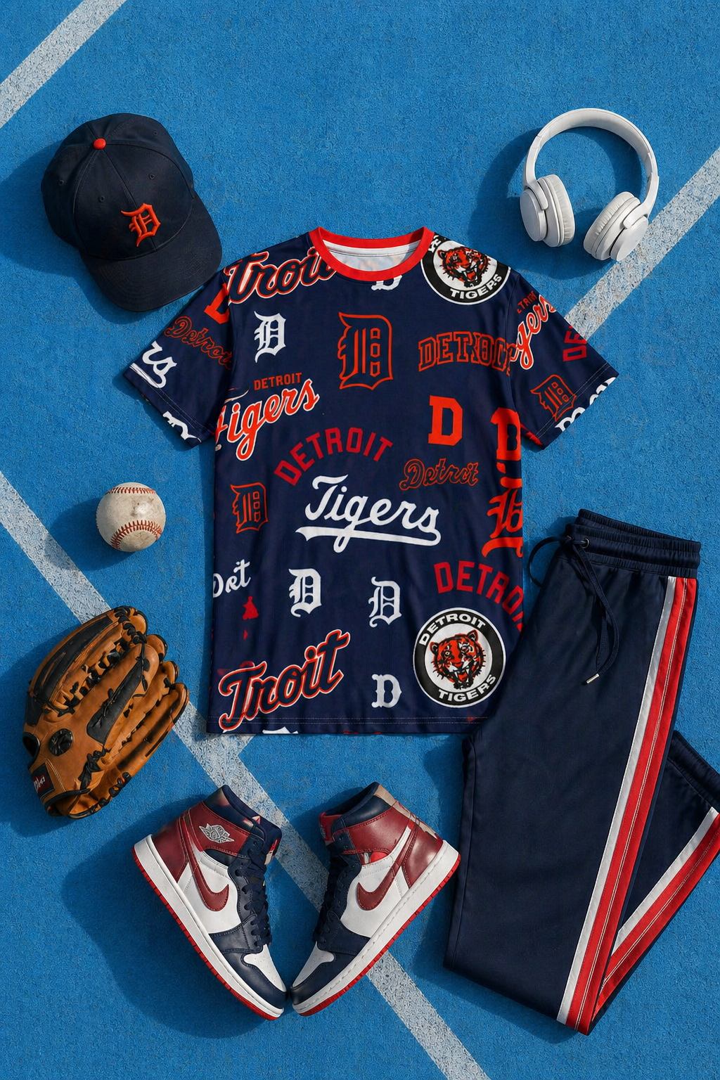 Detroit Tigers Short Sleeve T-Shirt