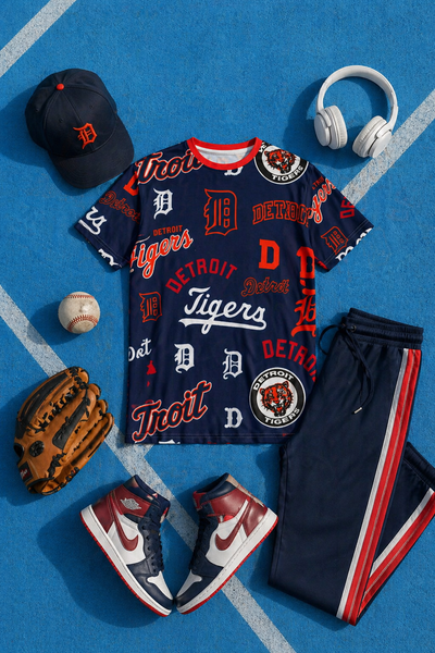 Detroit Tigers Short Sleeve T-Shirt