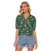 Green Bay Packers Women's V-neck Shirts – nfl fan apparel, casual fan outfit, image 648