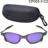 White Smoke MTB Man Polarized Sunglasses Cycling Glasses UV400 Fishing Sunglasses Metal Bicycle Goggles Cycling Eyewear Riding Glasses D4-3