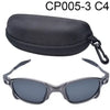 White Smoke MTB Man Polarized Sunglasses Cycling Glasses UV400 Fishing Sunglasses Metal Bicycle Goggles Cycling Eyewear Riding Glasses D4-3