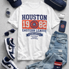 Houston 1982 Eastern League Championship Tee vintage sports tee  Houston shirt college retro baseball  team b