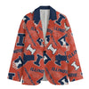 Illinois University Blazer – nfl fan apparel, casual fan outfit, image 1.0