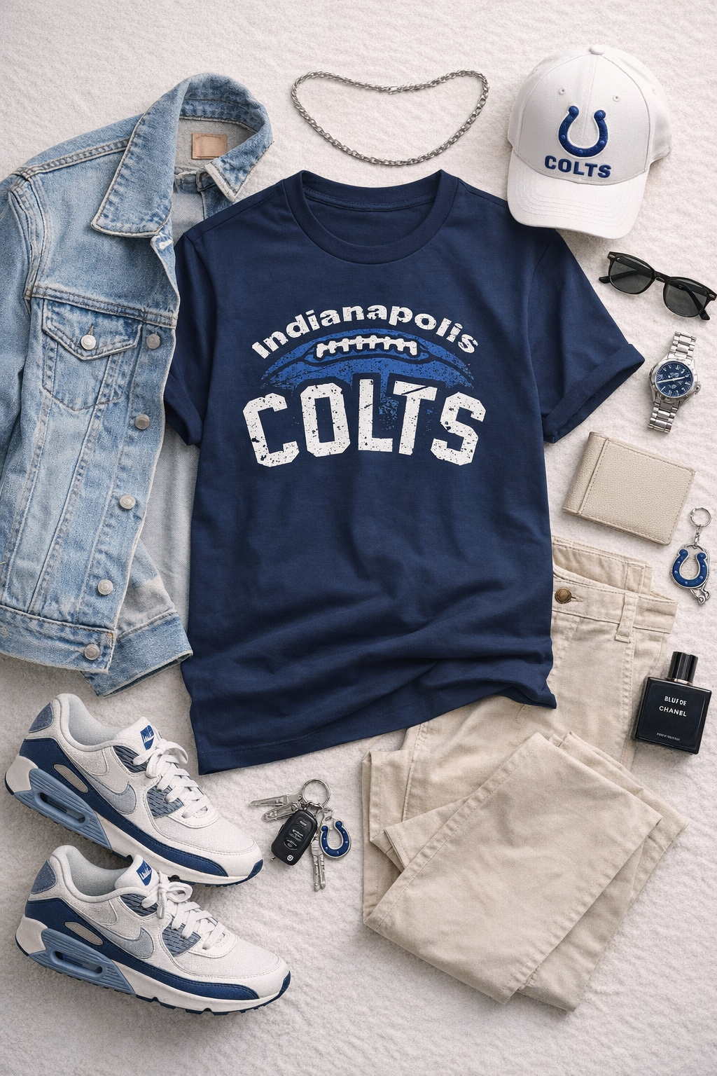 Indianapolis Colts Vintage Football Tee