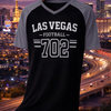 Black Las Vegas Football 702 T-Shirt – Game Day Streetwear City Tee