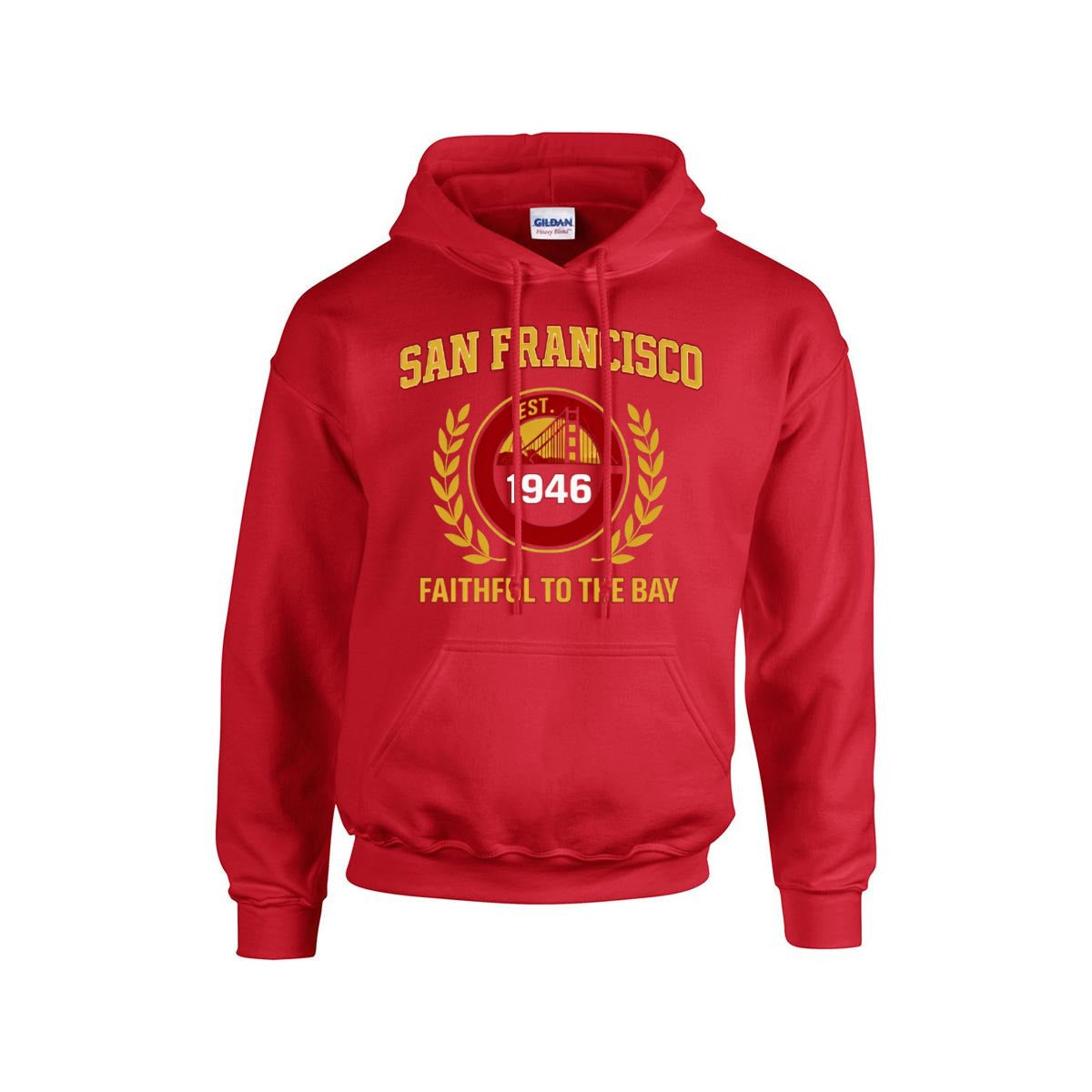 San Francisco Hoodie  |Gildan 18500 Front DTF