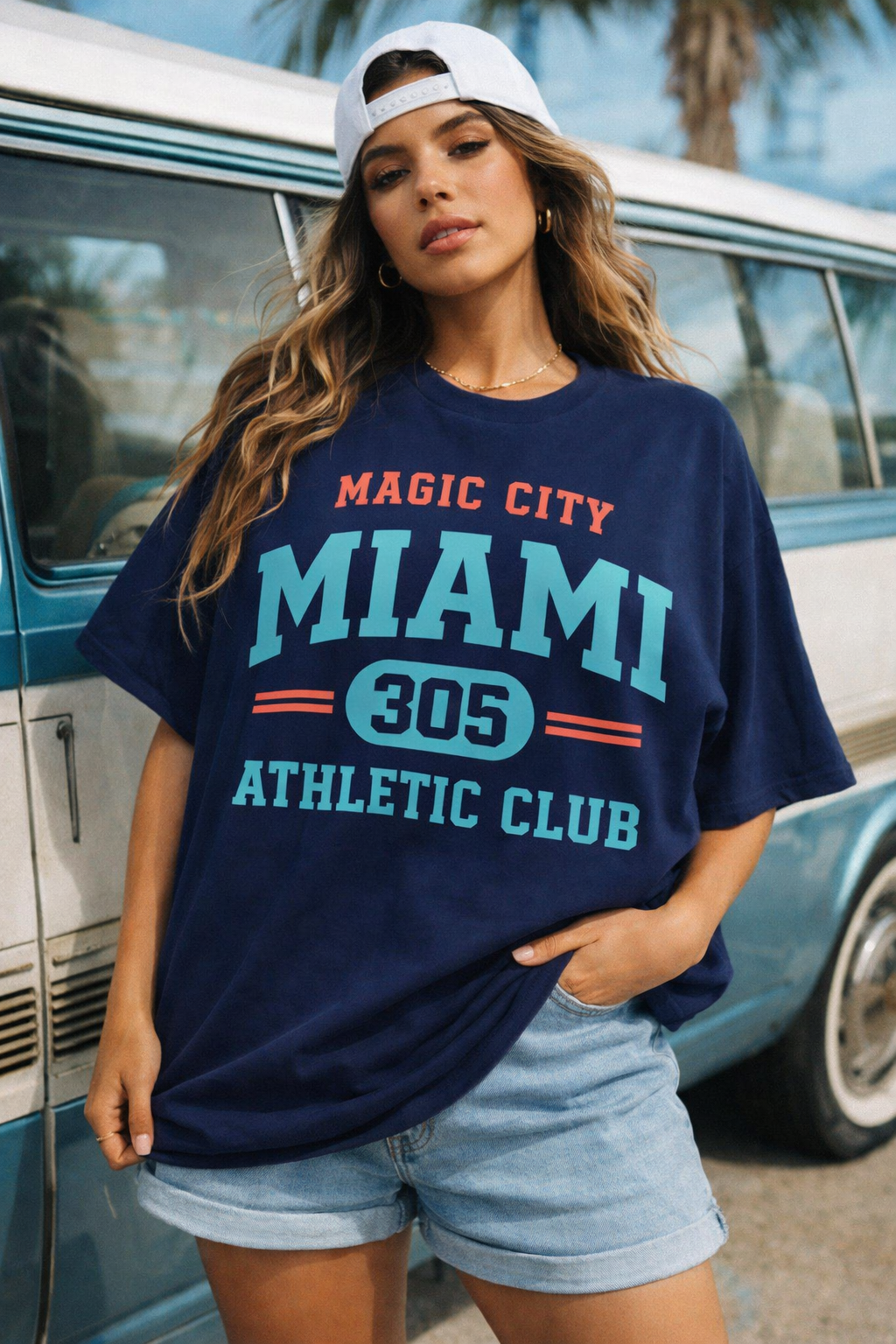 Miami 305 Athletic Club T-Shirt — Magic City Vintage Sport Tee