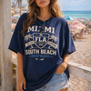 Miami South Beach T-Shirt – FLA 305 Beach Lifestyle Streetwear tee