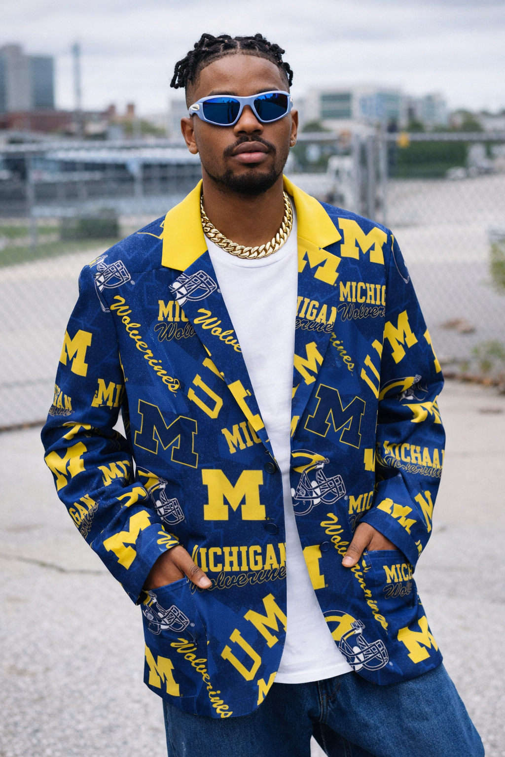 Michigan Wolverines Game Day Blazer